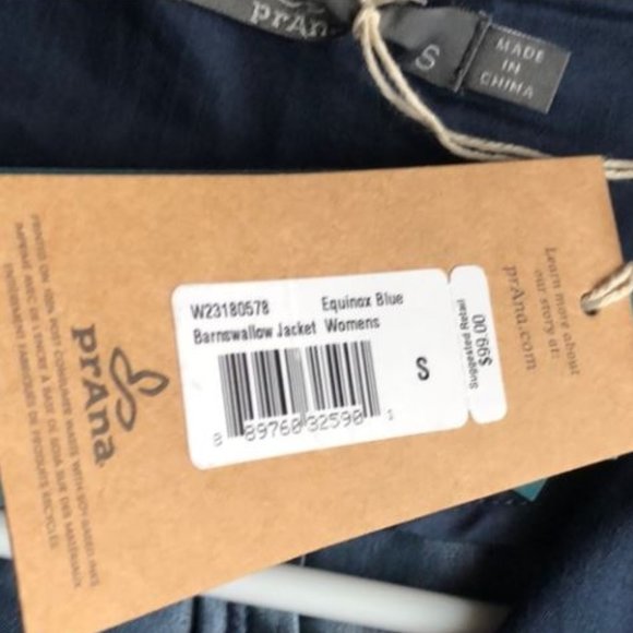 PRANA Organic Cotton Barnswallow Jacket - Picture 14 of 14